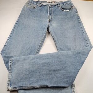 Levis 550 Jeans Men's 38x38 Blue Relaxed Fit Light Wash Y2K Vintage